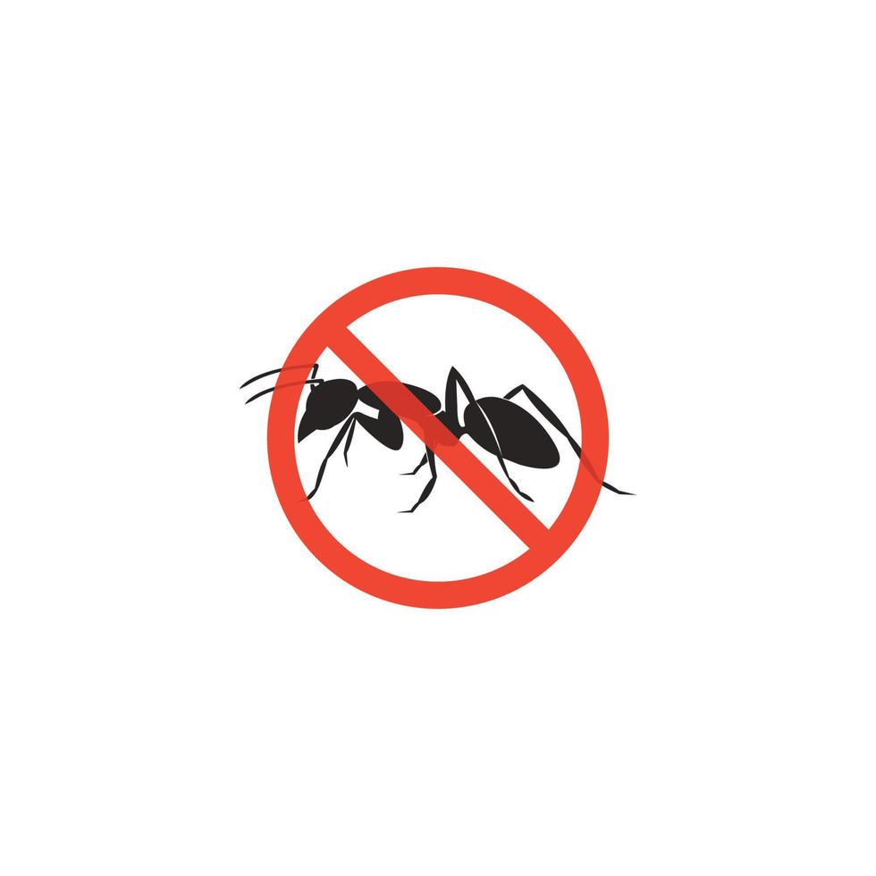 Ant icon. vector illustration template design.
