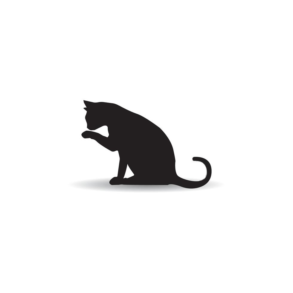 Cat icon vector