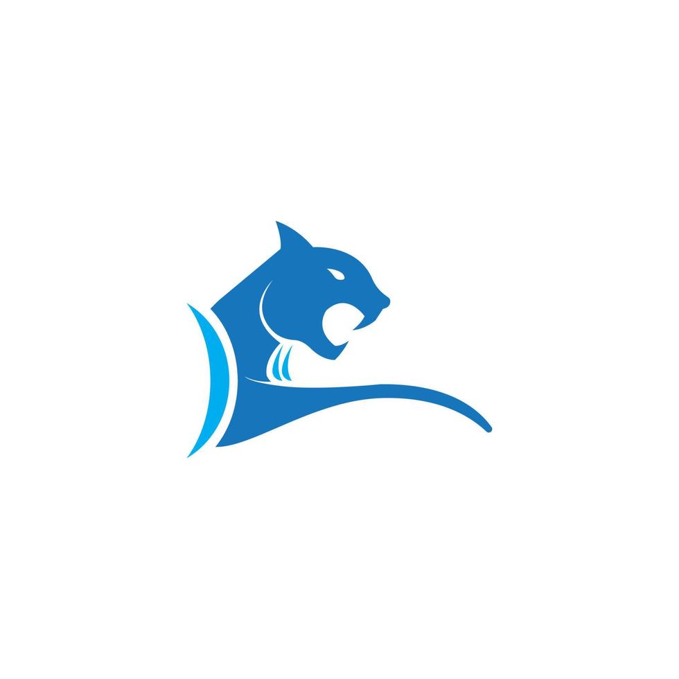 Puma icon vector illustration design template.