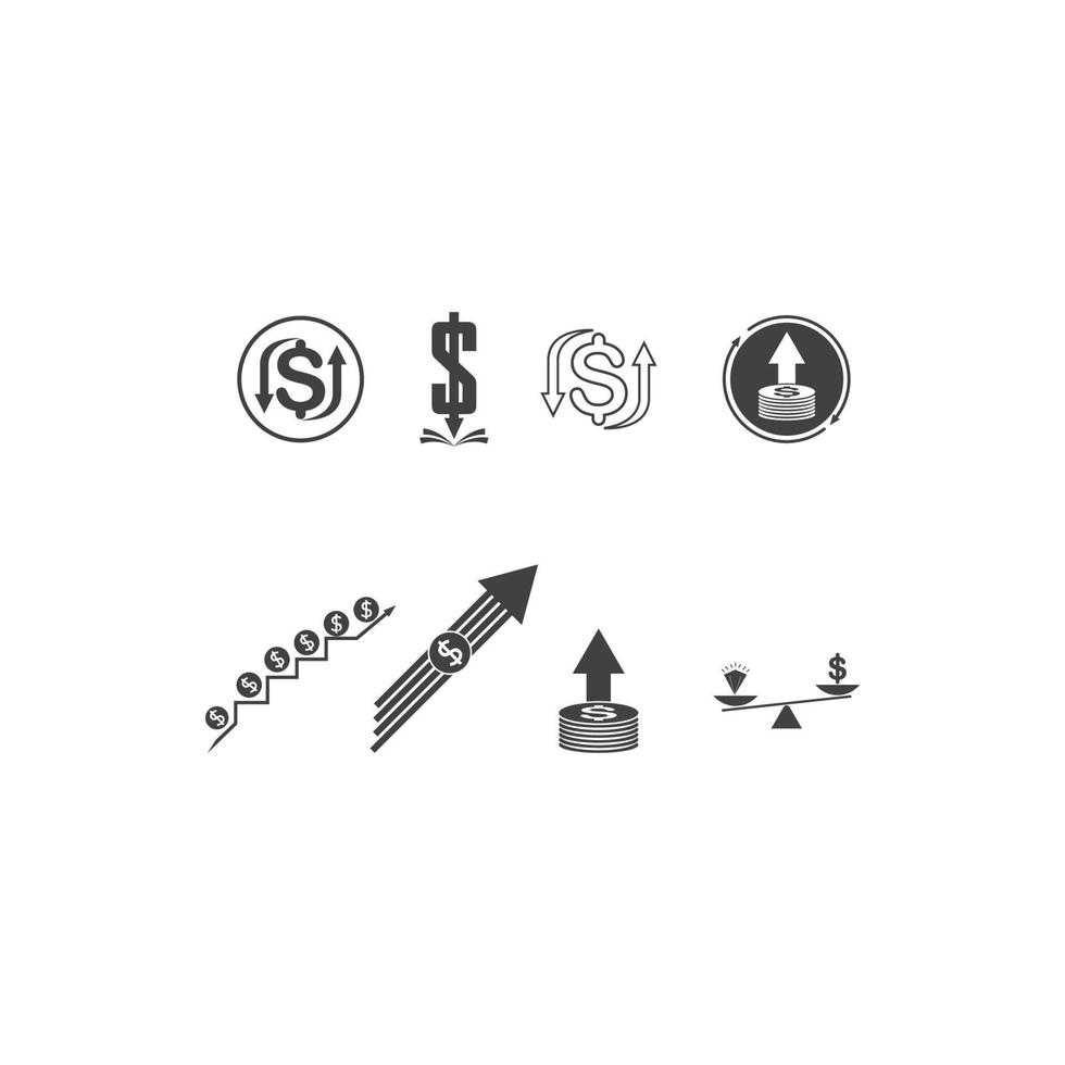 currency value icon vector