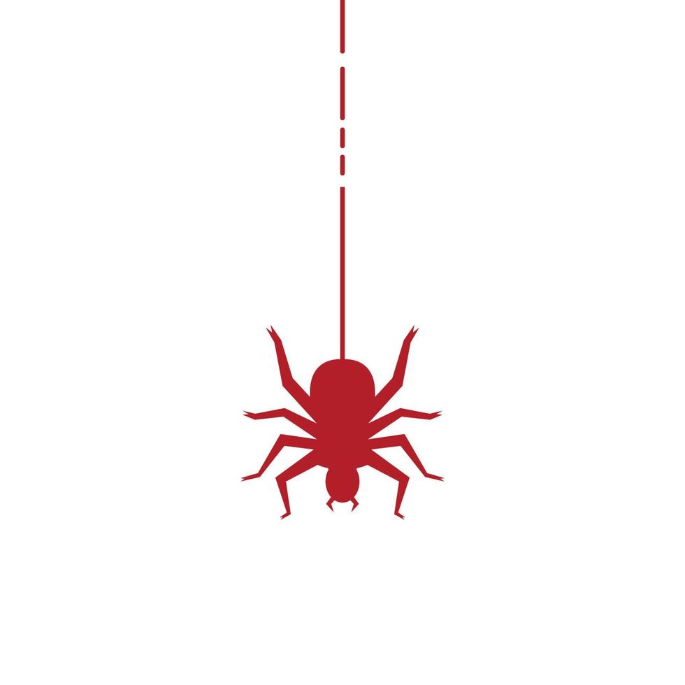 Spider icon. vector illustration template design