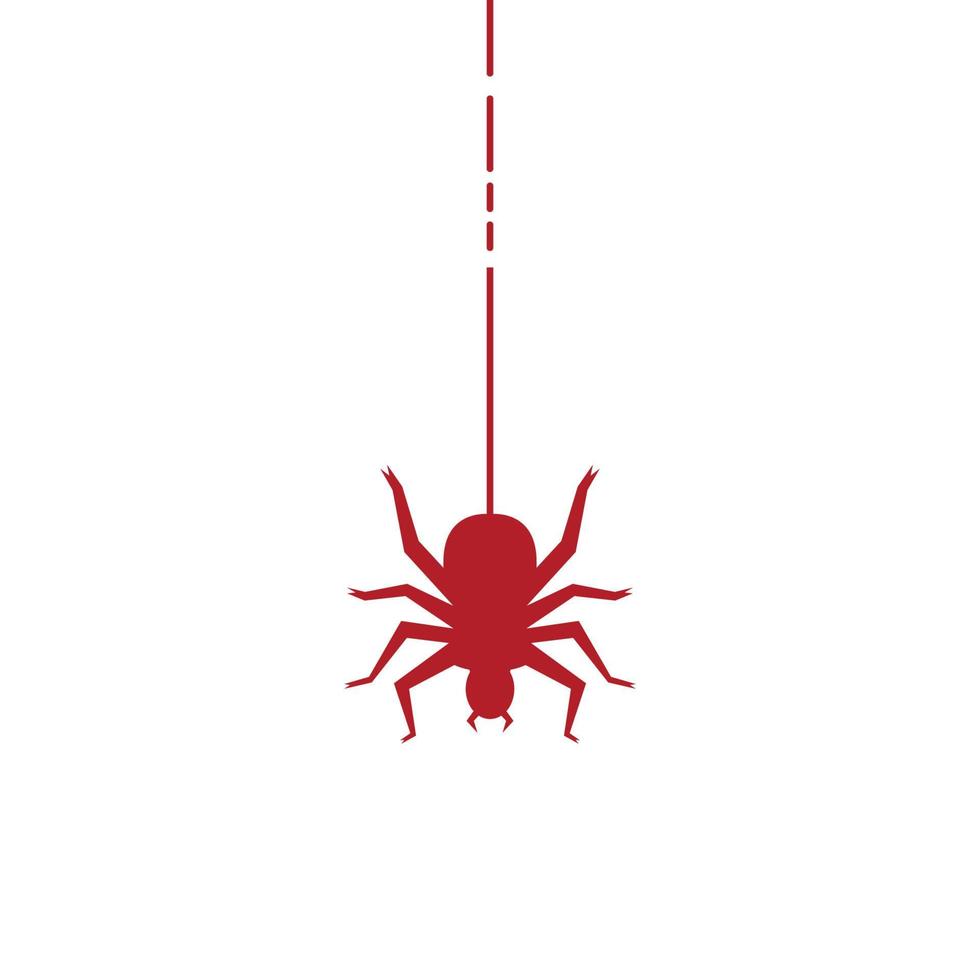 icono de araña. diseño de plantilla de ilustración vectorial vector