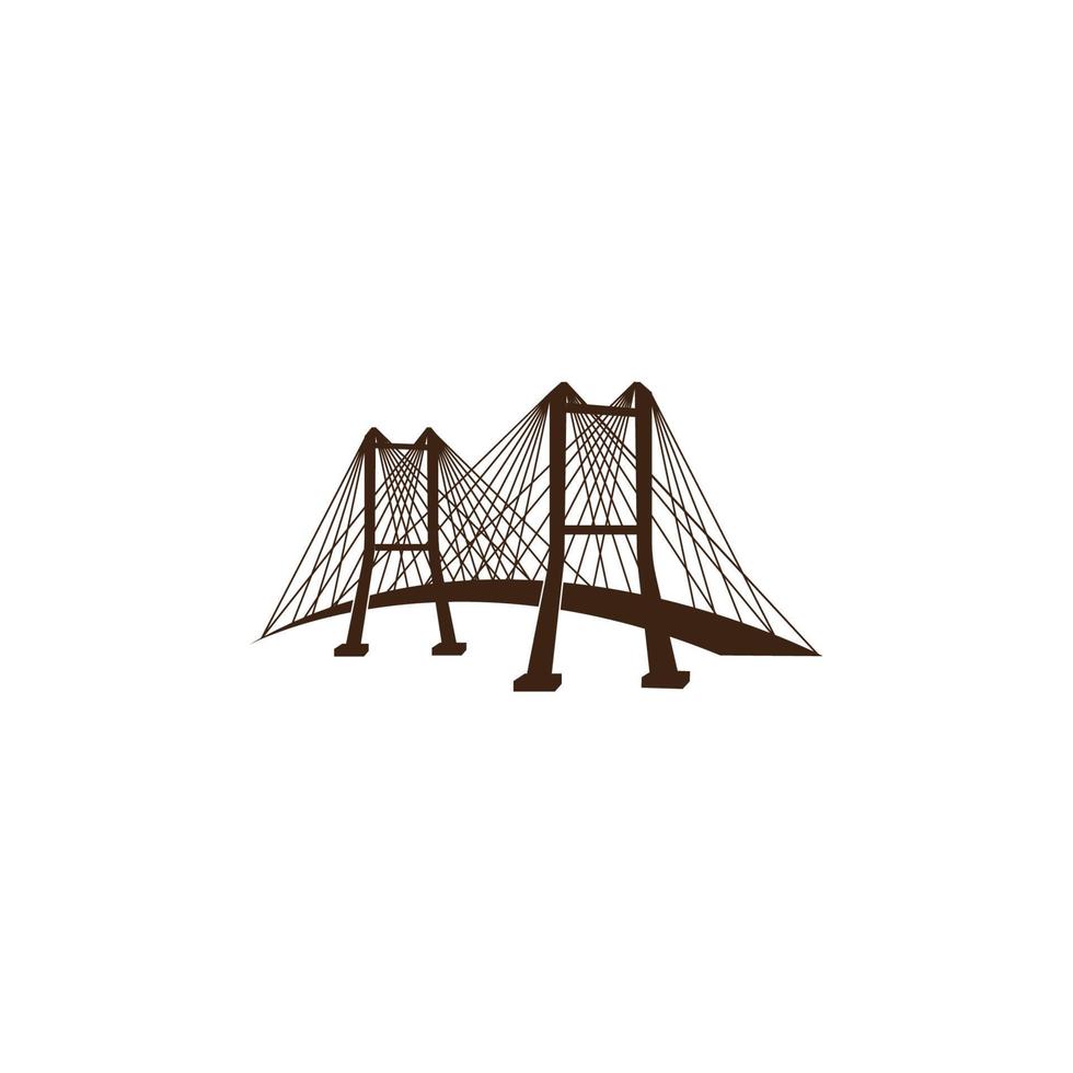 Bridge icon vector illustration template design