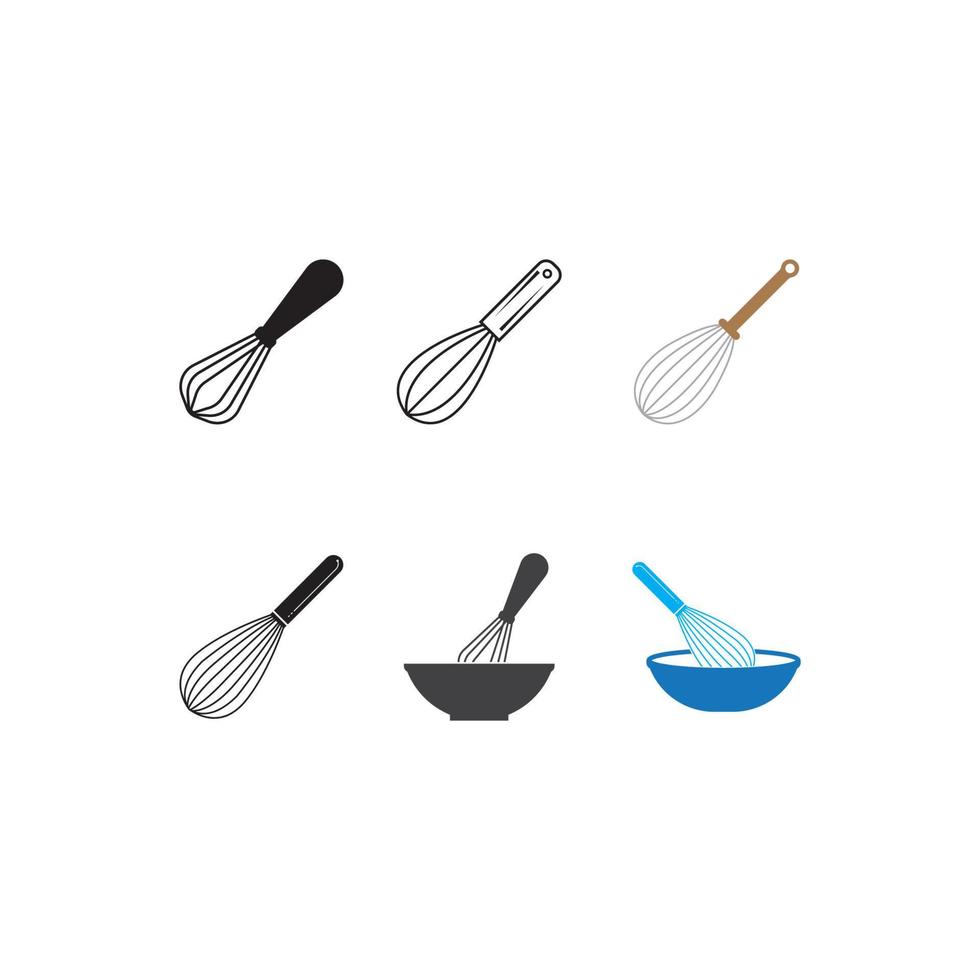 Whisk icon vector illustration template design