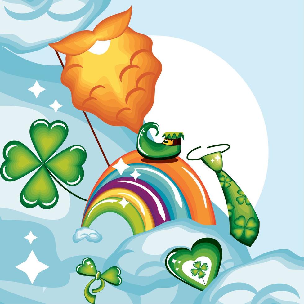 st patricks day traditional vector
