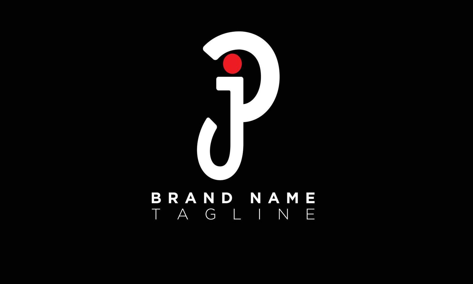 Alphabet letters Initials Monogram logo JP, PJ, J and P 10417757 Vector ...