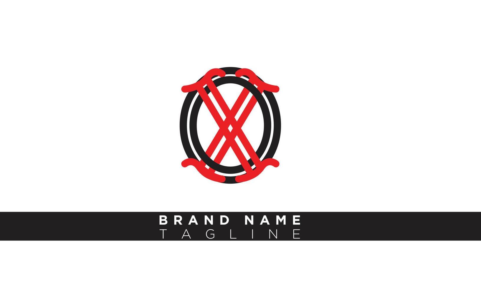 Alphabet letters Initials Monogram logo XO, OX, X and O 10417941 Vector