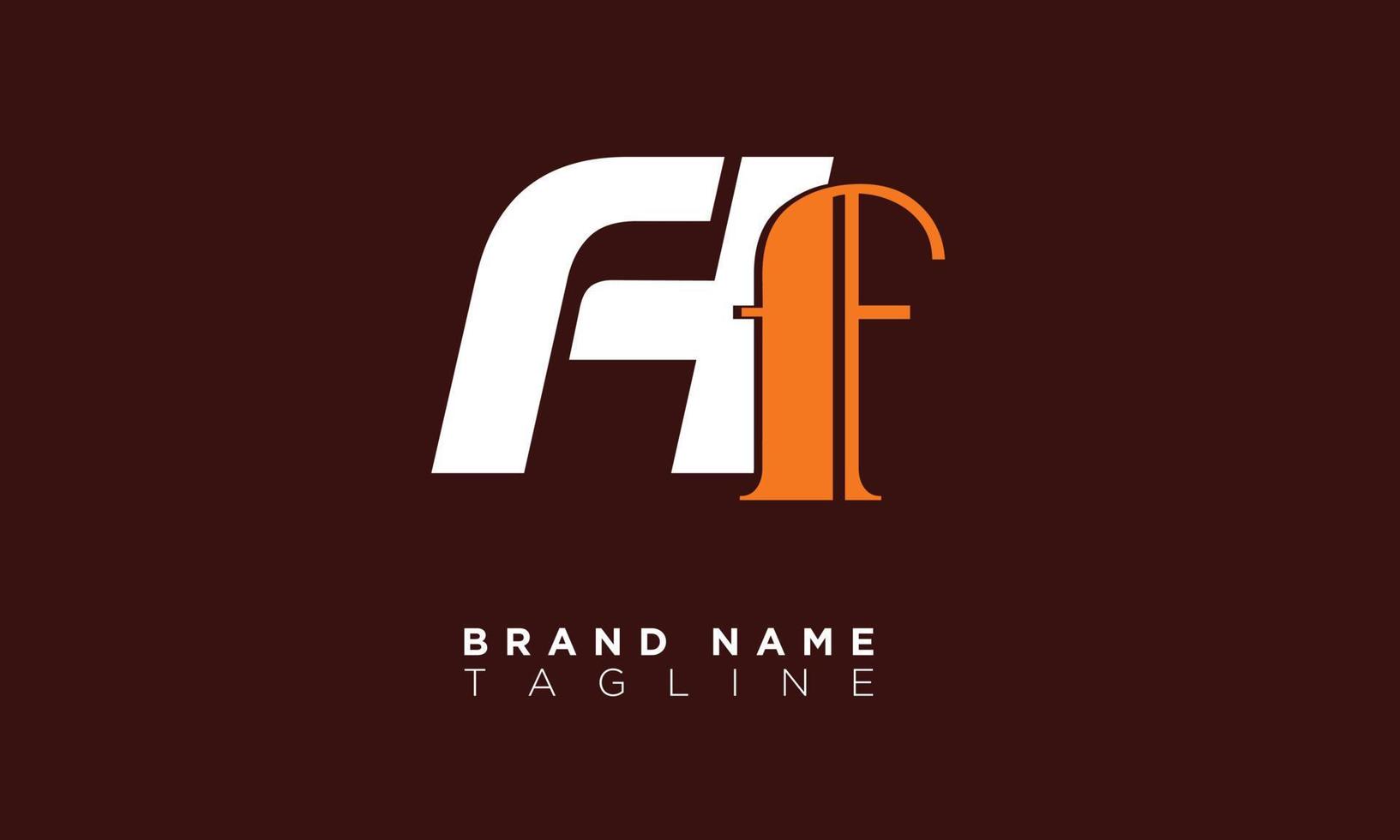 Alphabet letters Initials Monogram logo AF, FA, A and F vector