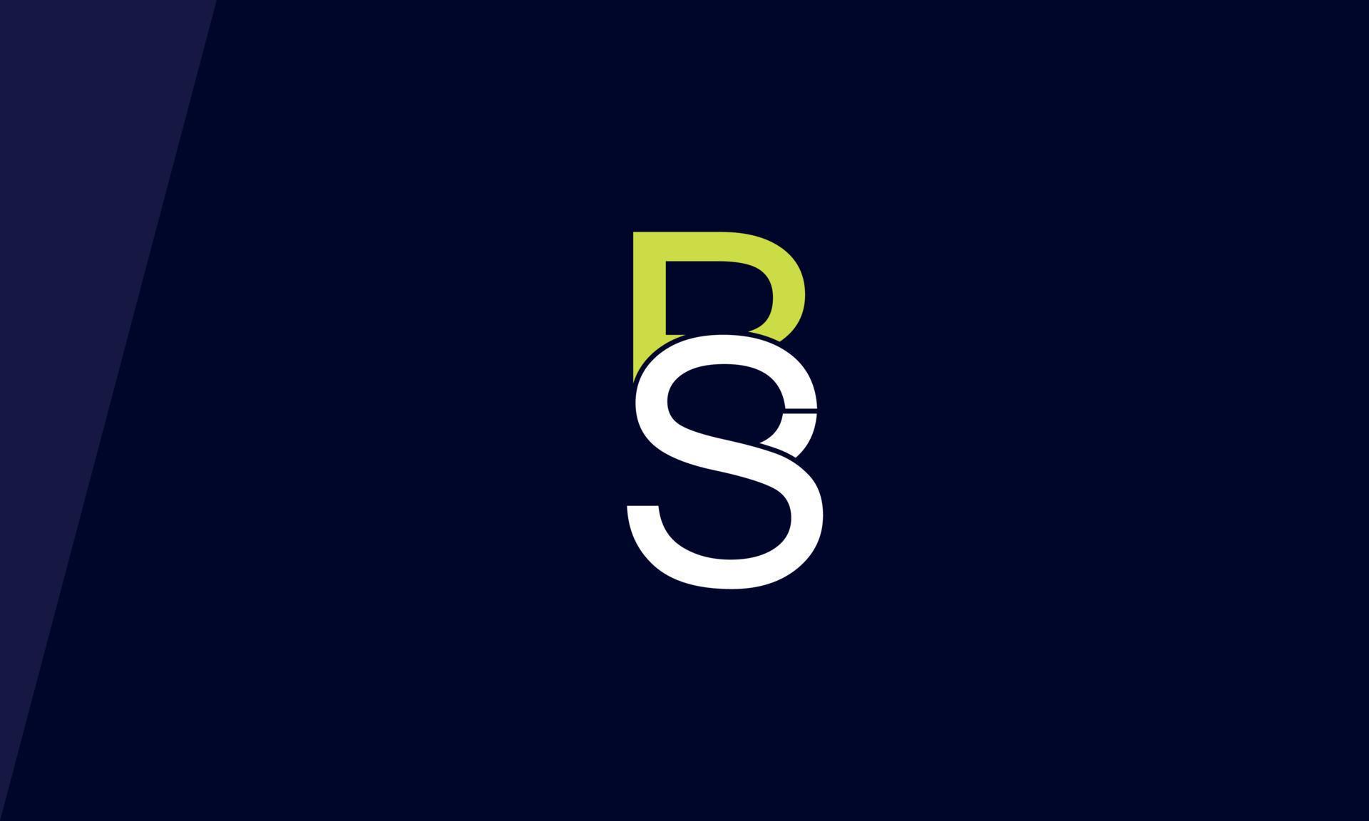 Alphabet letters Initials Monogram logo BS, SB, B and S 10418223 Vector