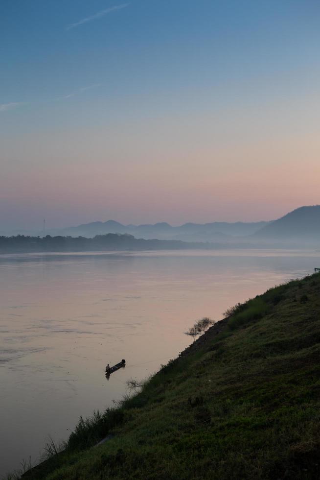 mekong river, thailand and laos photo