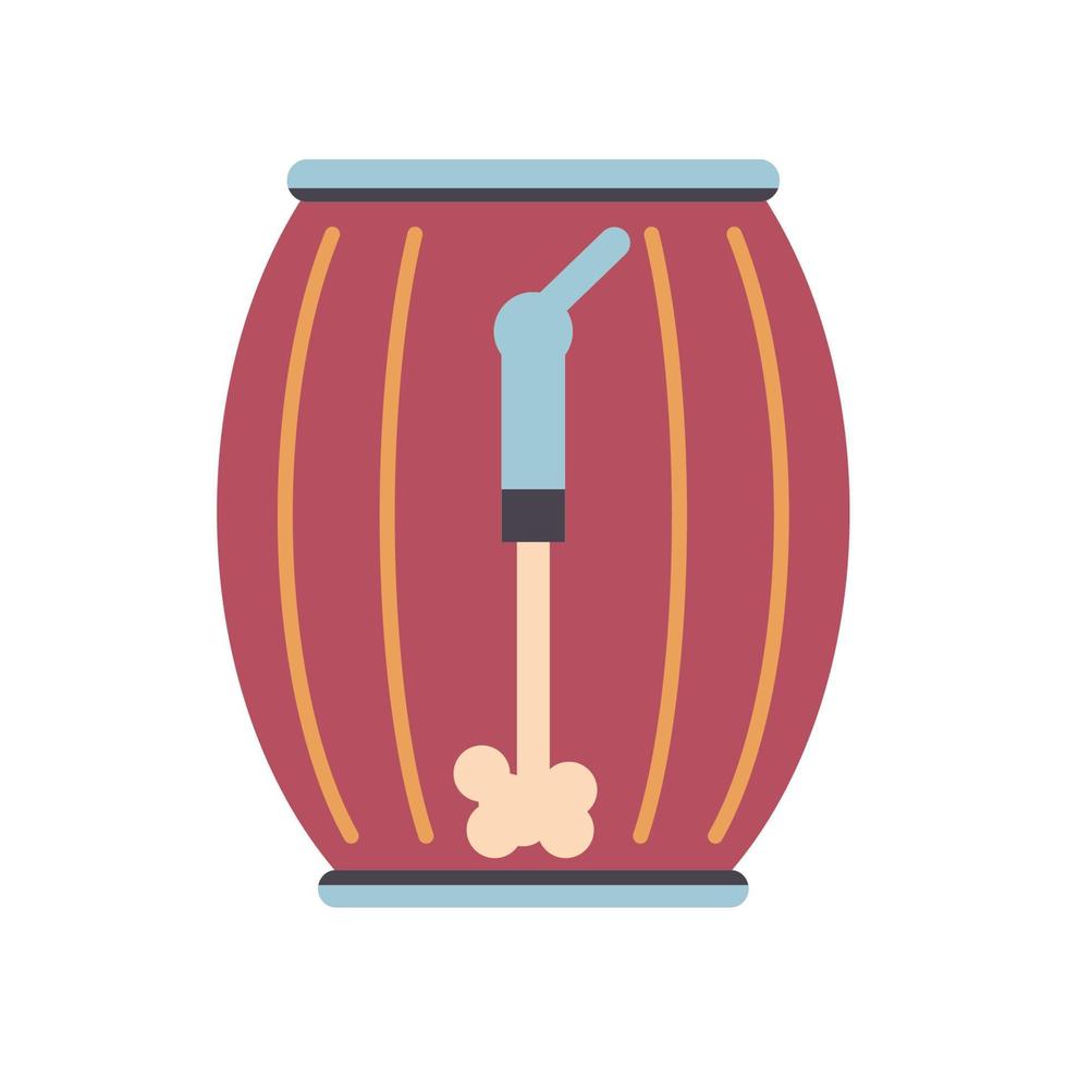 beer barrel drink vector