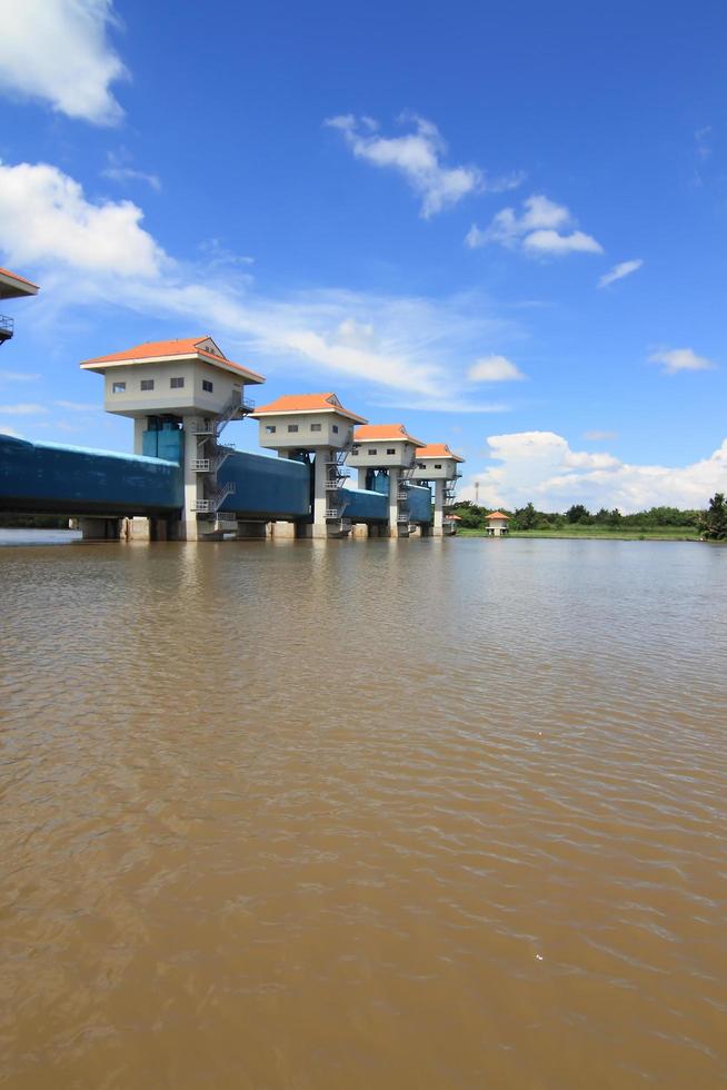 dam in the river photo