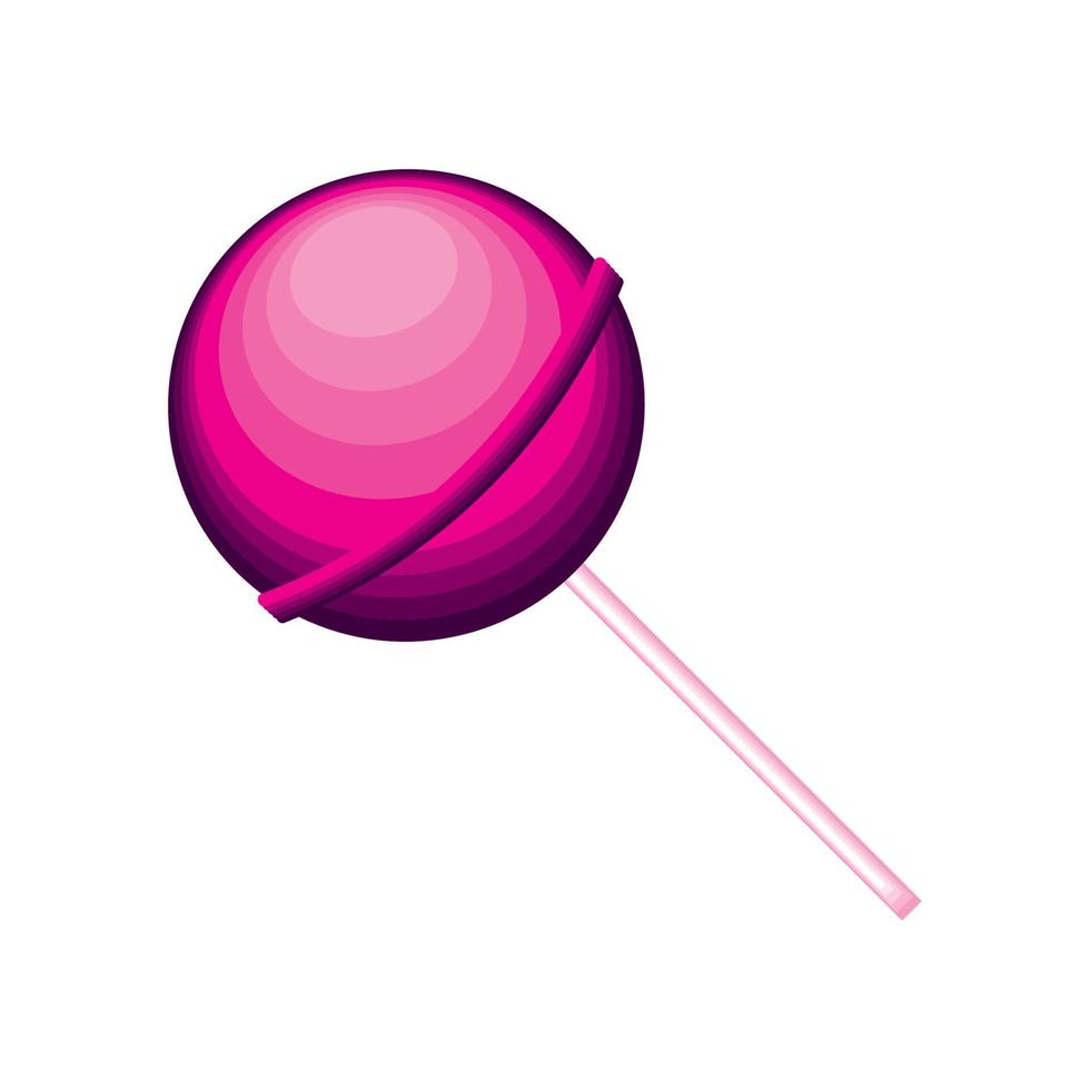 candy in stick vector