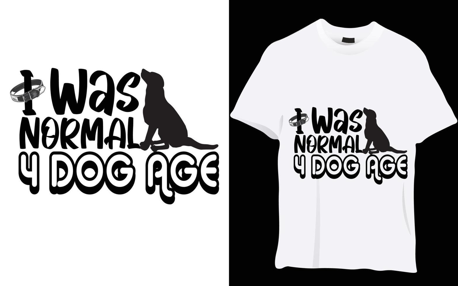 Dog t shirt design vector