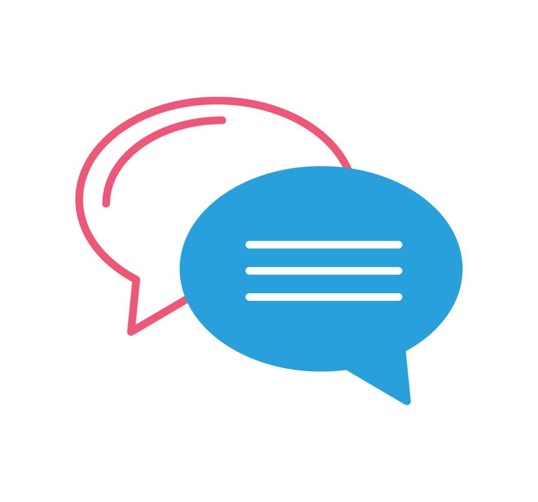 speech bubble icon vector