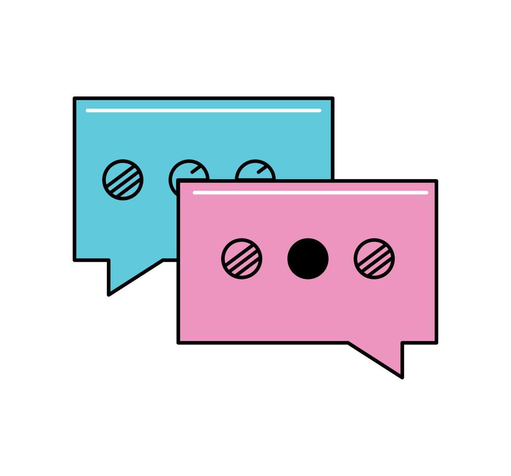 speech bubble icon vector