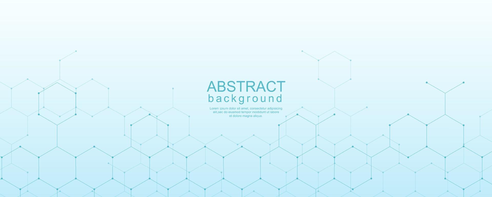Geometric shape background with modern design vector