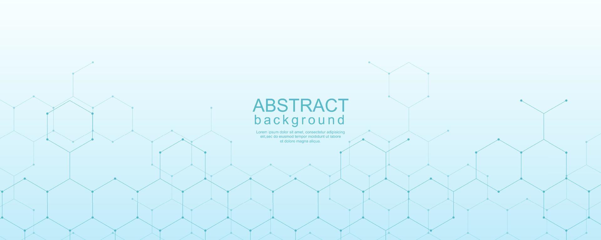 Geometric shape background with modern design vector