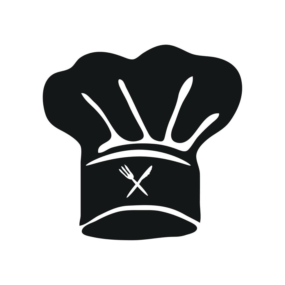 chef hat icon vector