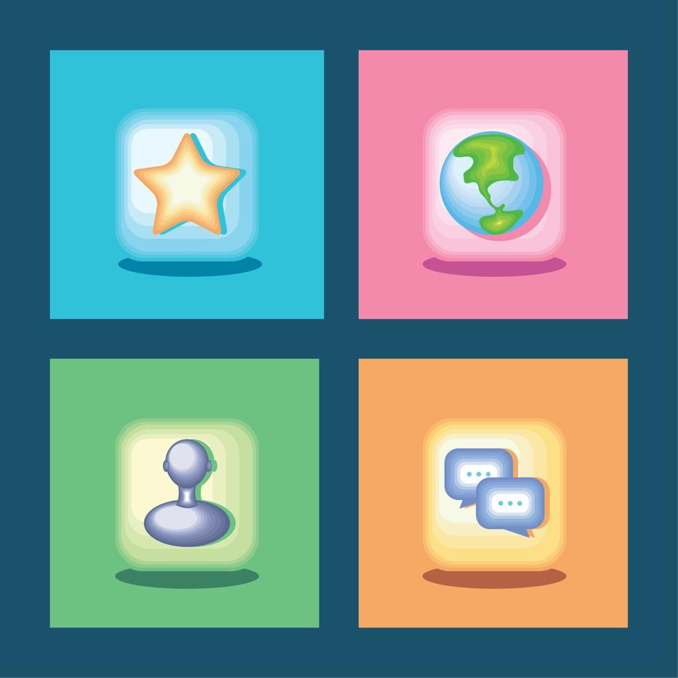 application icons vector