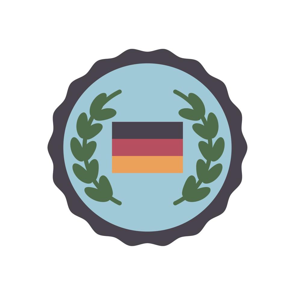 oktoberfest germany emblem vector