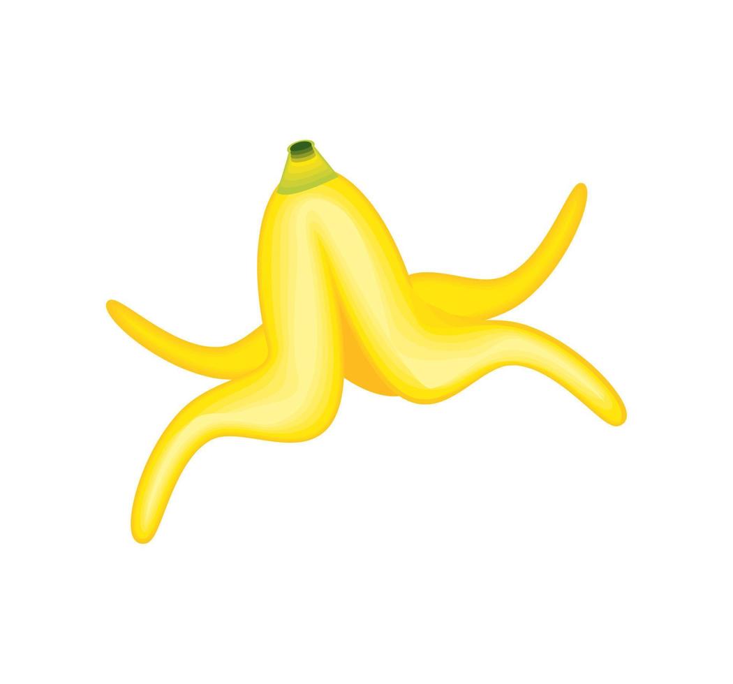 icono de cáscara de plátano vector