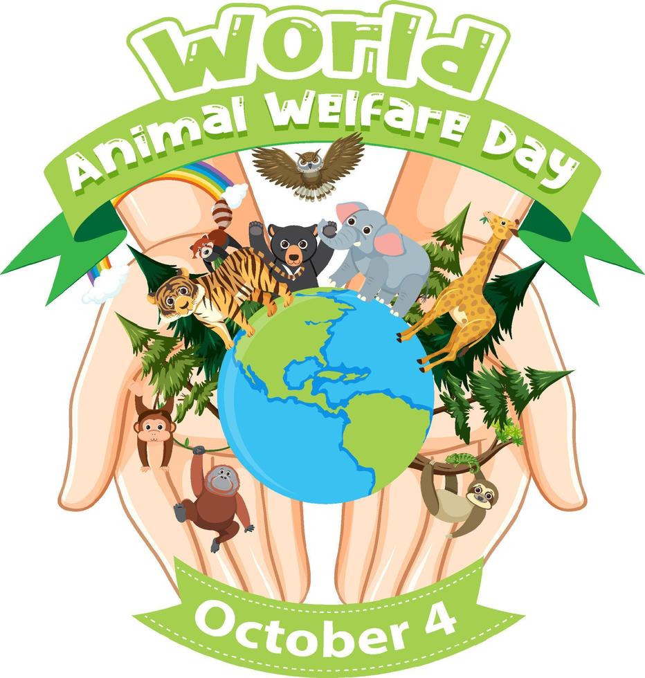 World Animal Welfare Day October 4 10420018 Vector Art at Vecteezy World Animal Welfare Day October 4 10420018 Vector Art at Vecteezy