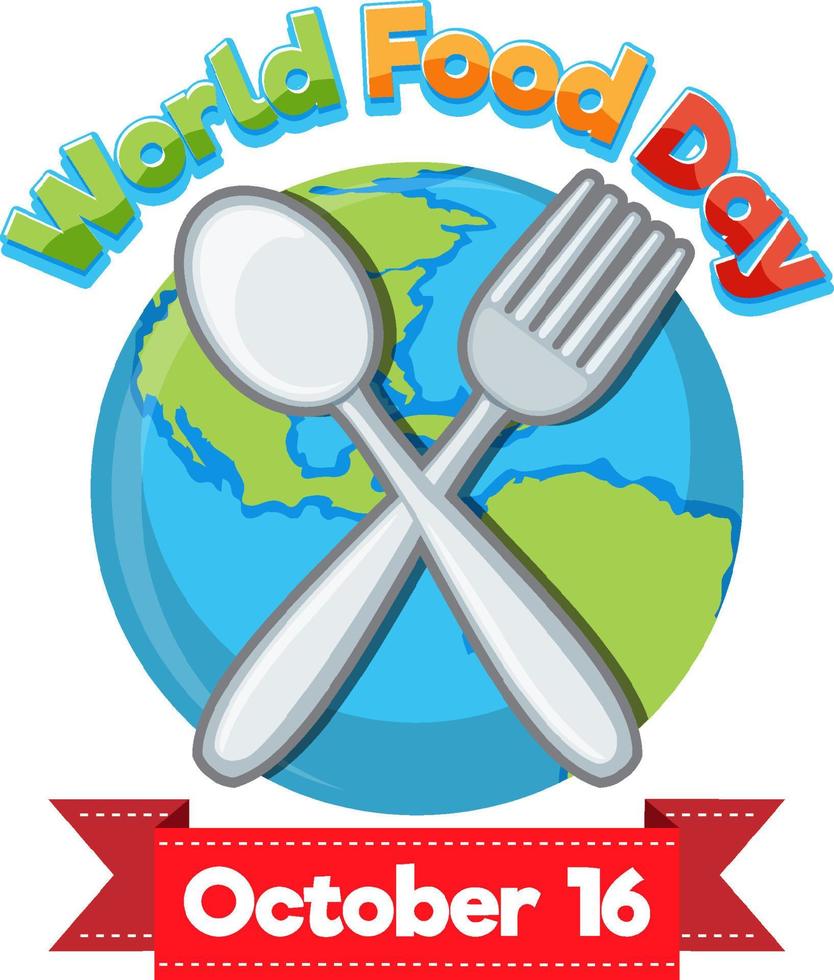 World Food Day Poster Design vector