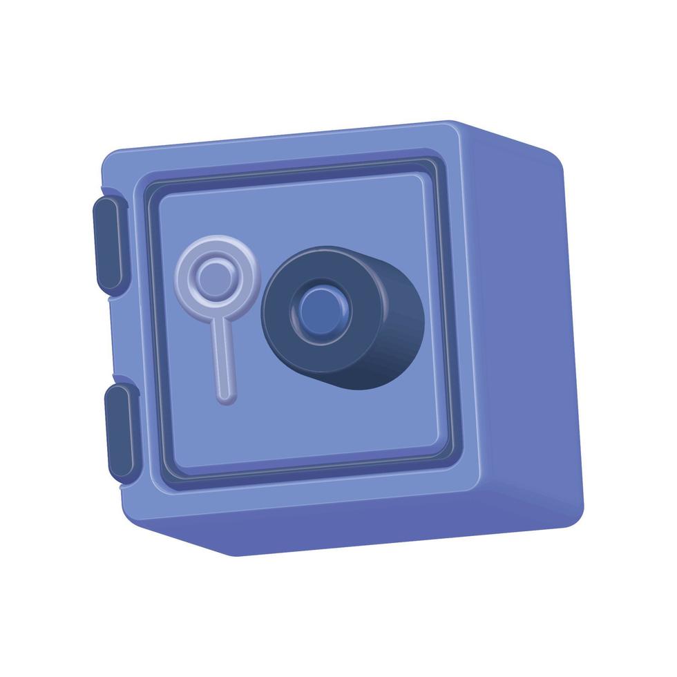 safe box icon vector