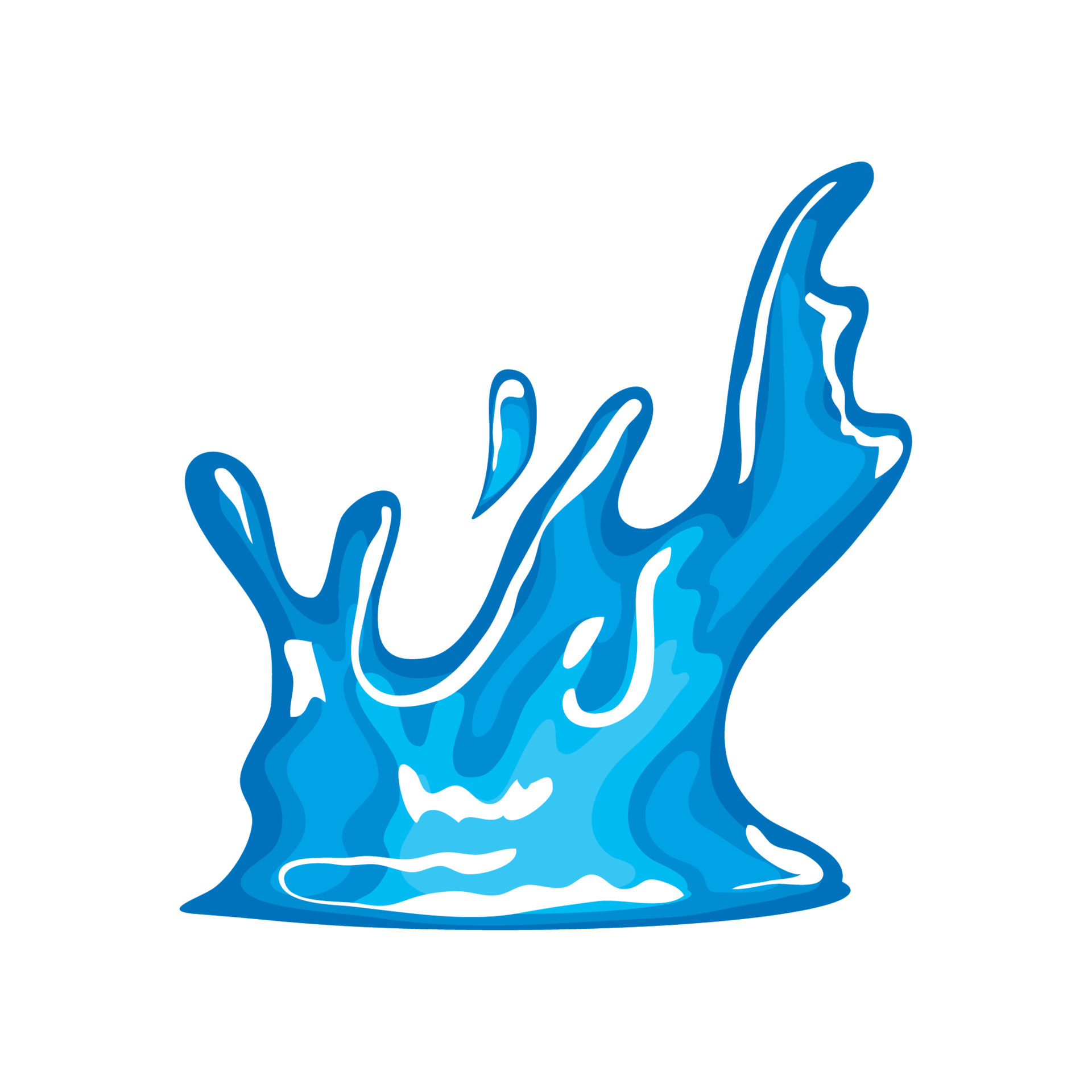 splash water icon 10420627 Vector Art at Vecteezy