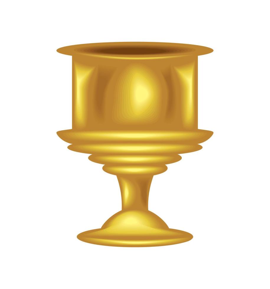 gold medieval globet vector