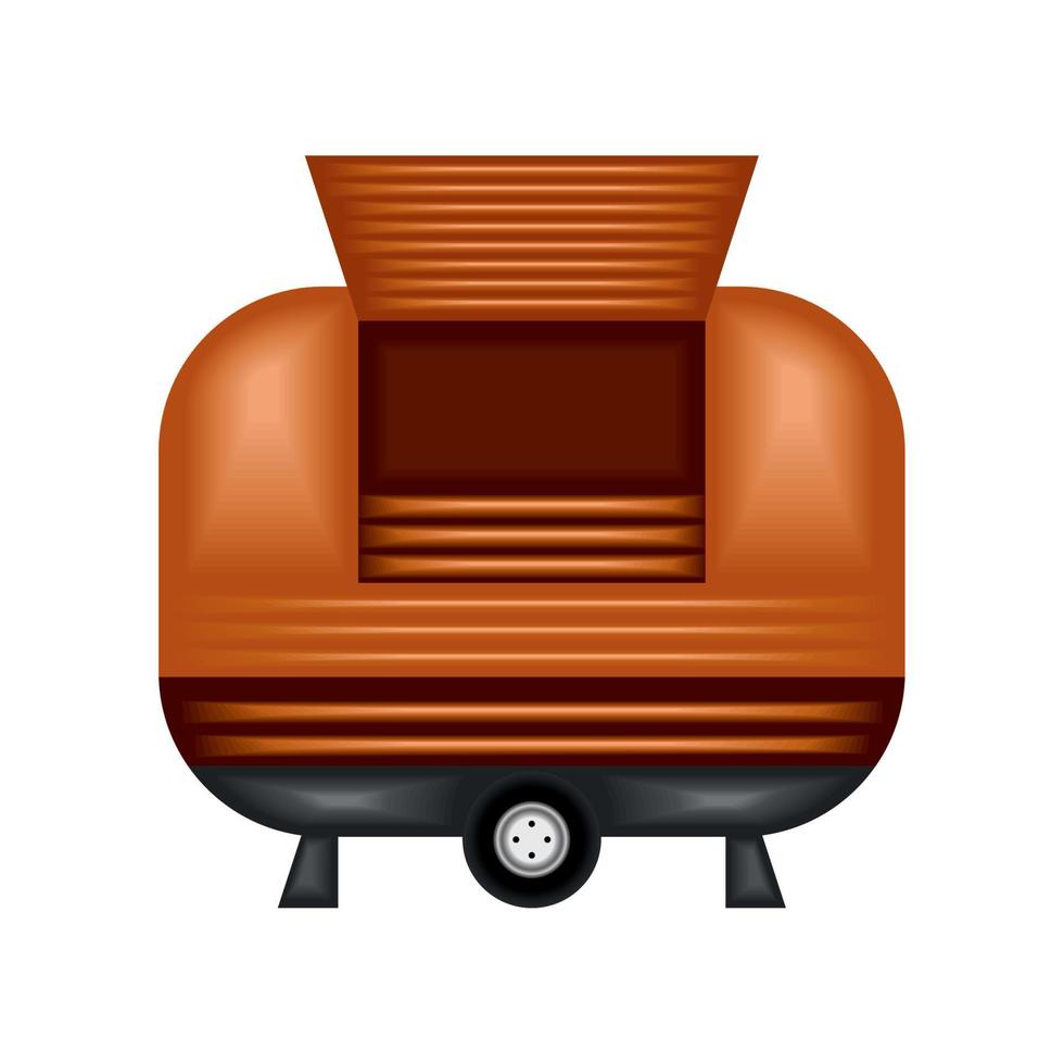 food truck street vector