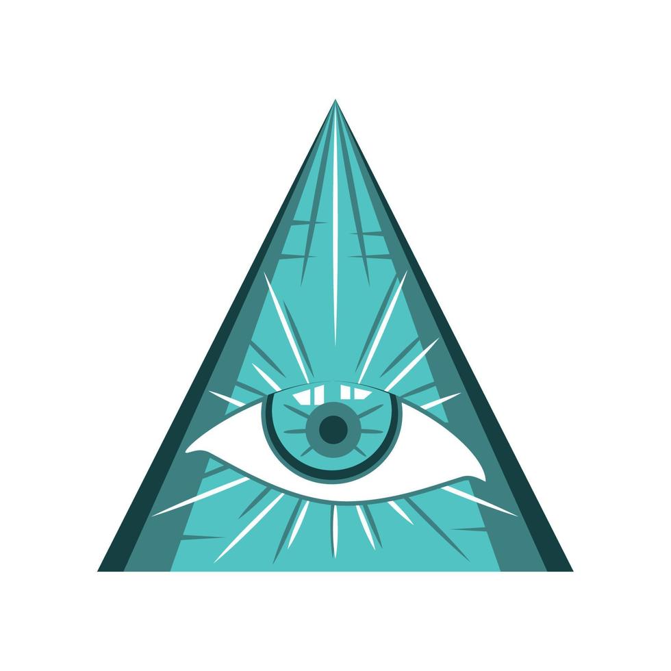 all seeing eye of god vector