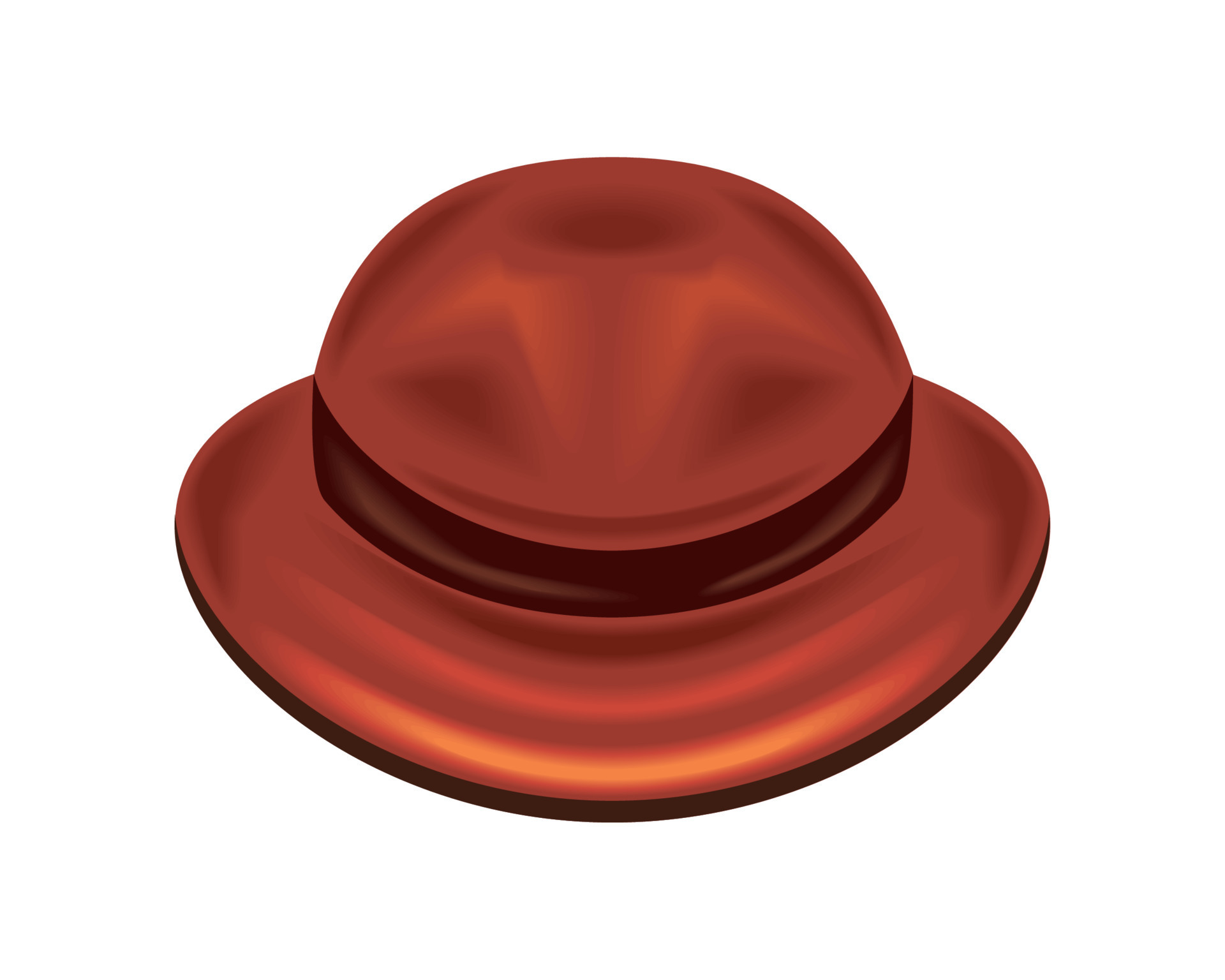 men brown hat 10420996 Vector Art at Vecteezy