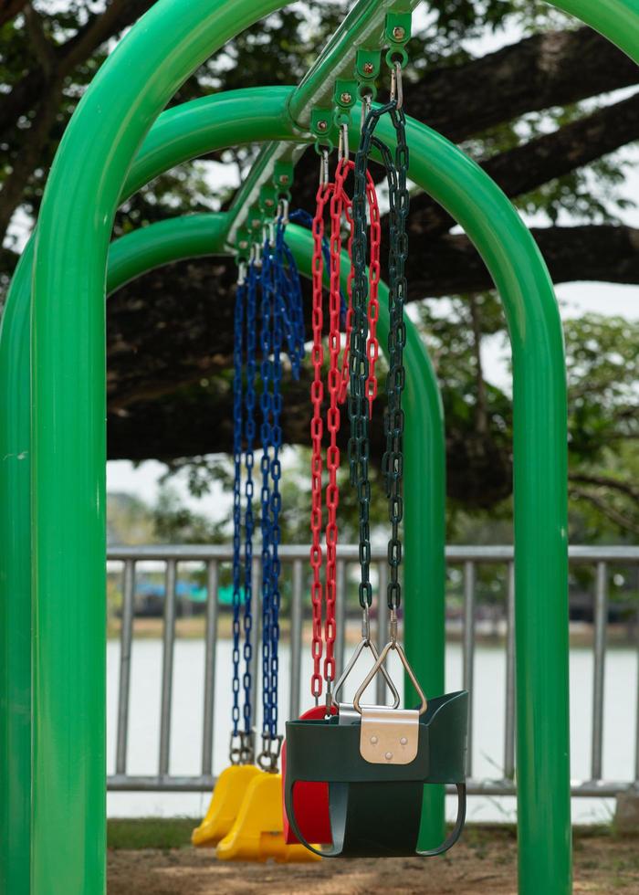 playground in the garden photo