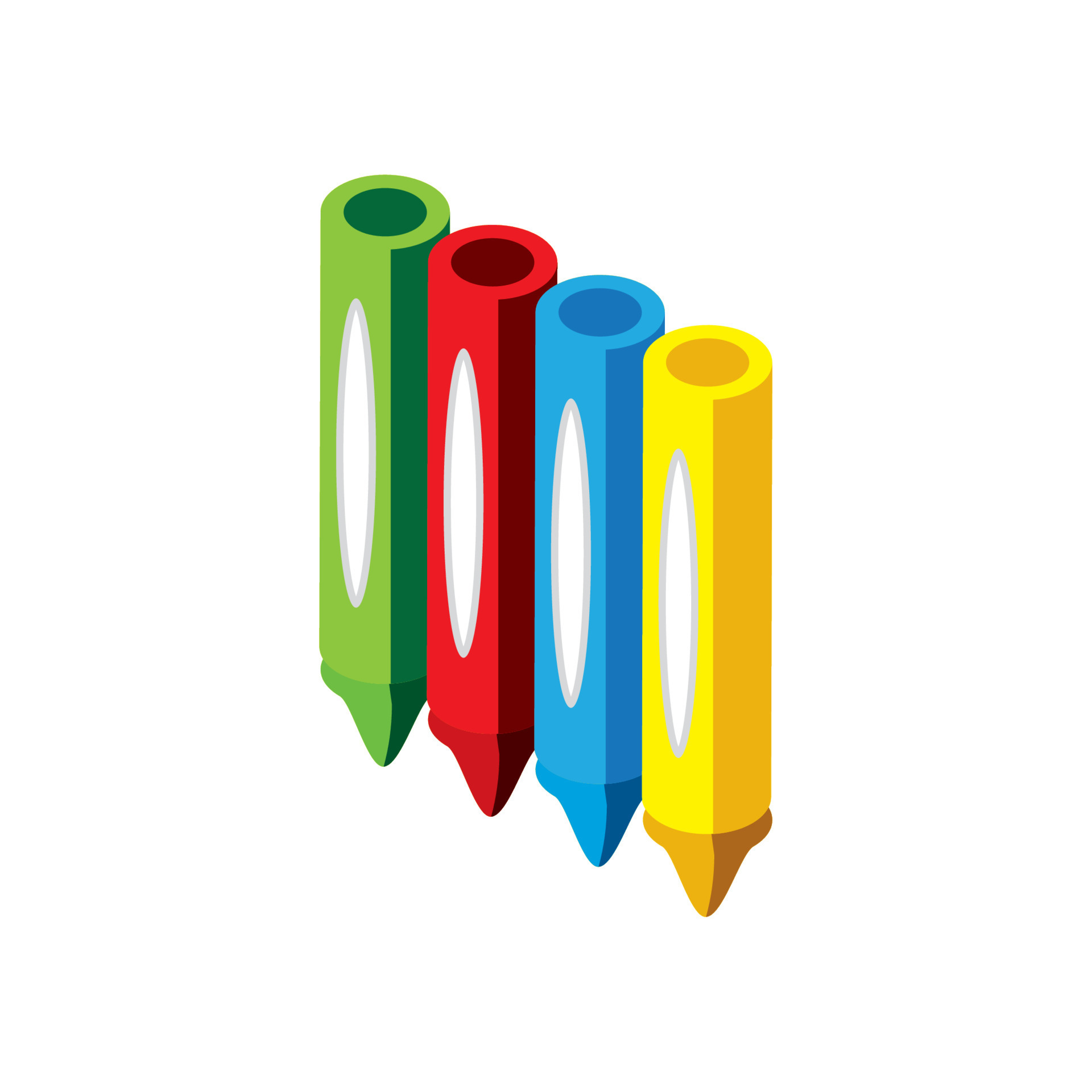 crayons school supply 10421103 Vector Art at Vecteezy