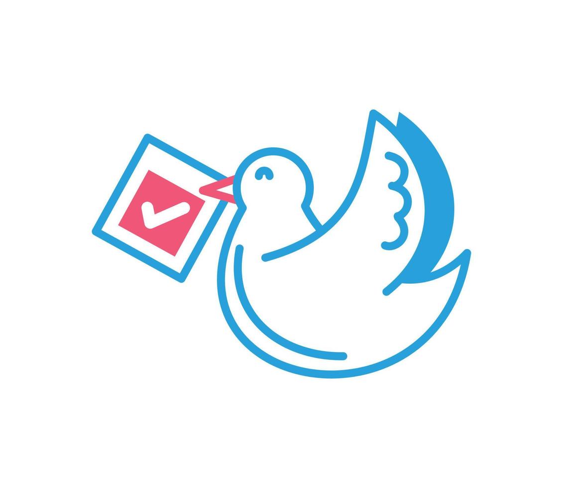 democracy dove peace vector