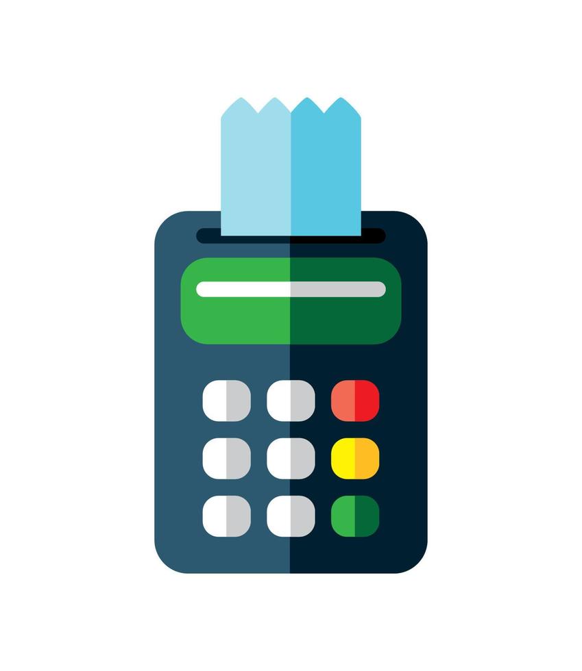 sales payment terminal vector