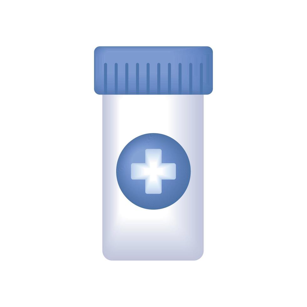 medical medicine bottle vector