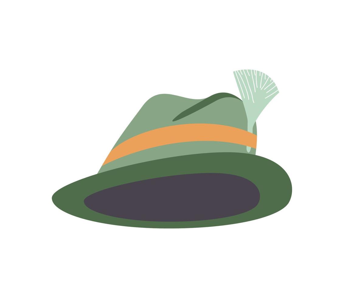 germany traditional hat vector