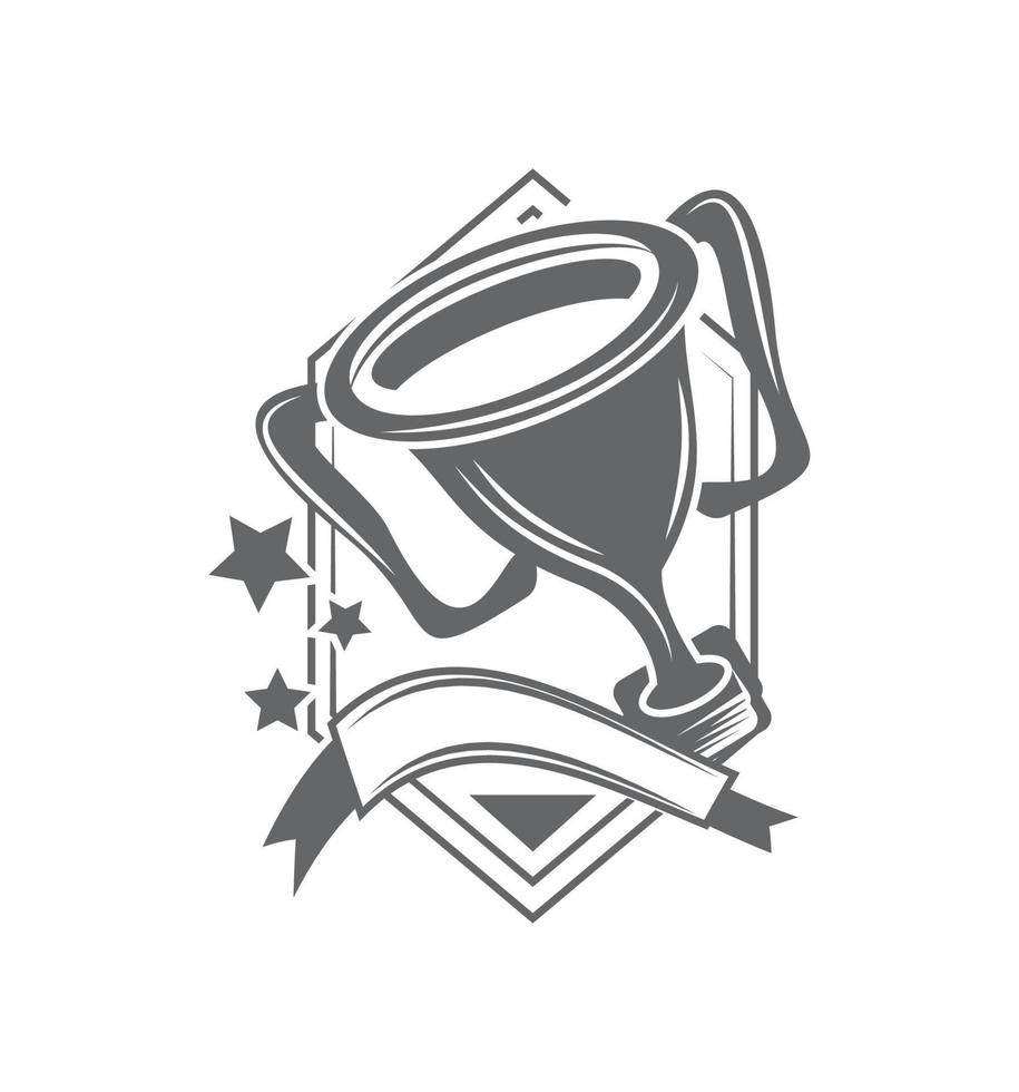 tournament sport label vector