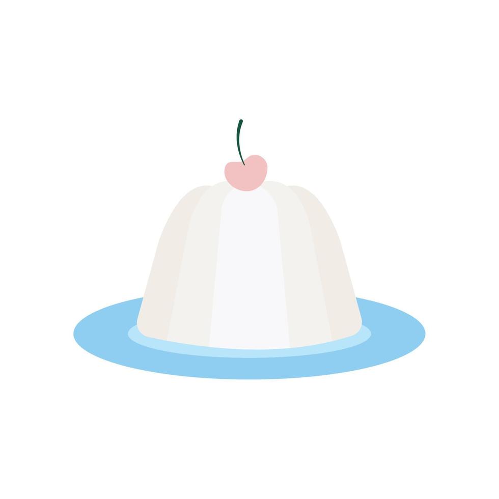 pastry milk product vector