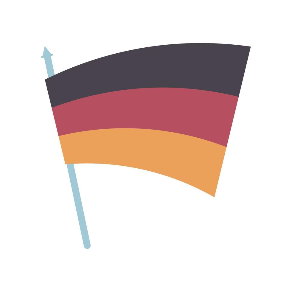 bandera de alemania vector