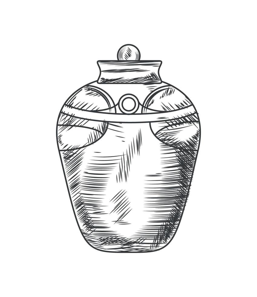 urn outline