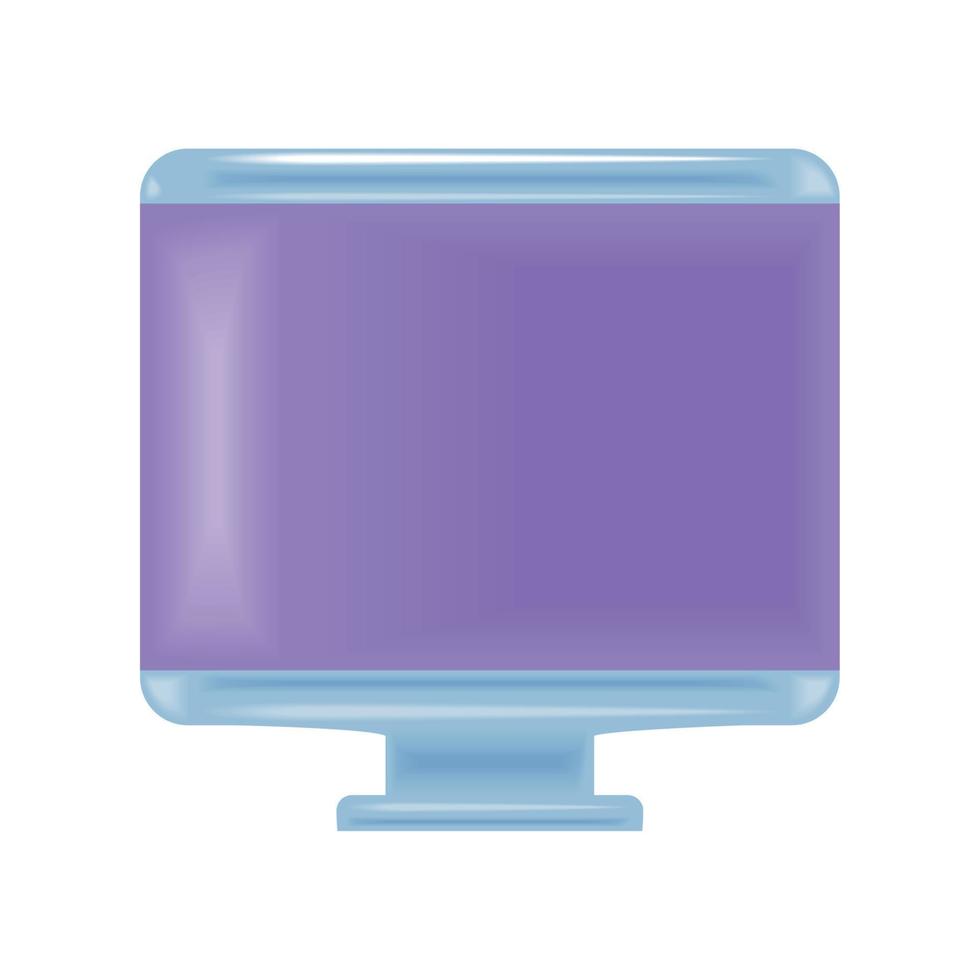 icono de la pantalla de la computadora vector