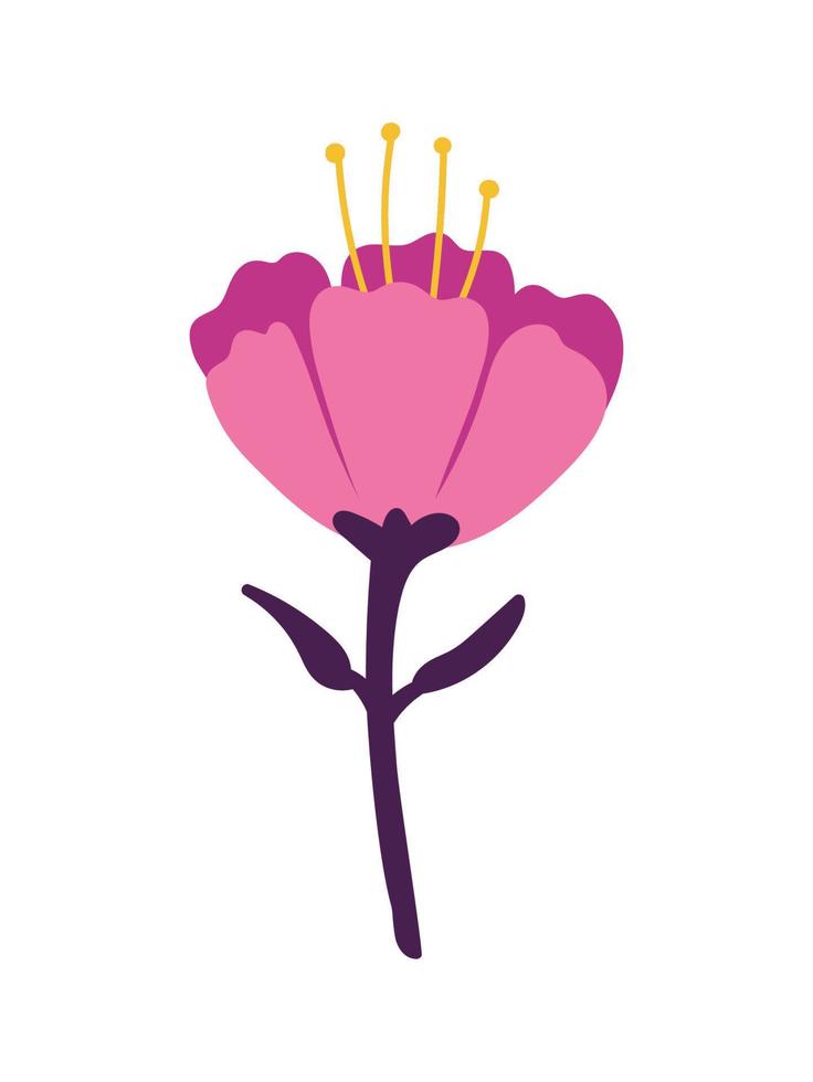 flower stem icon vector