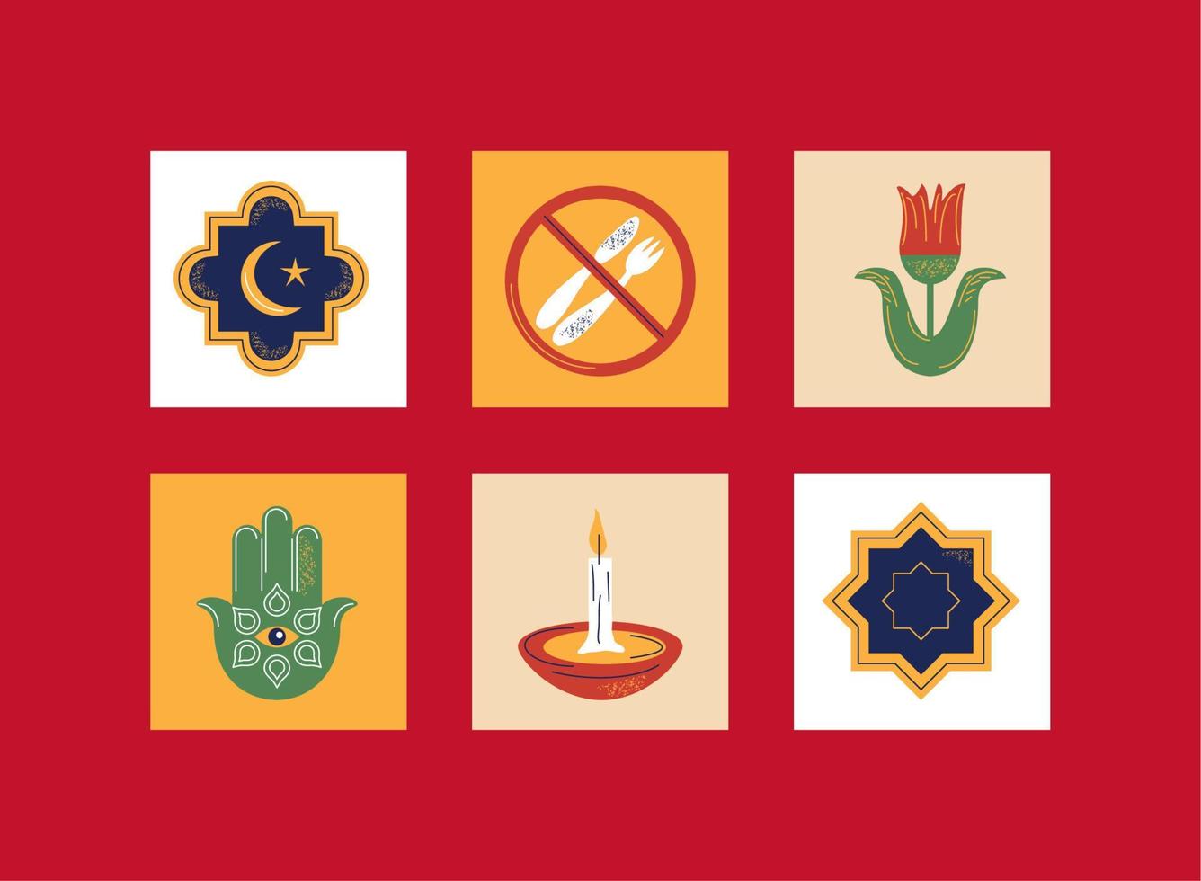 islamism arab religion vector