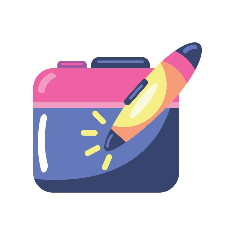 creativity digital pen 10422378 Vector Art at Vecteezy