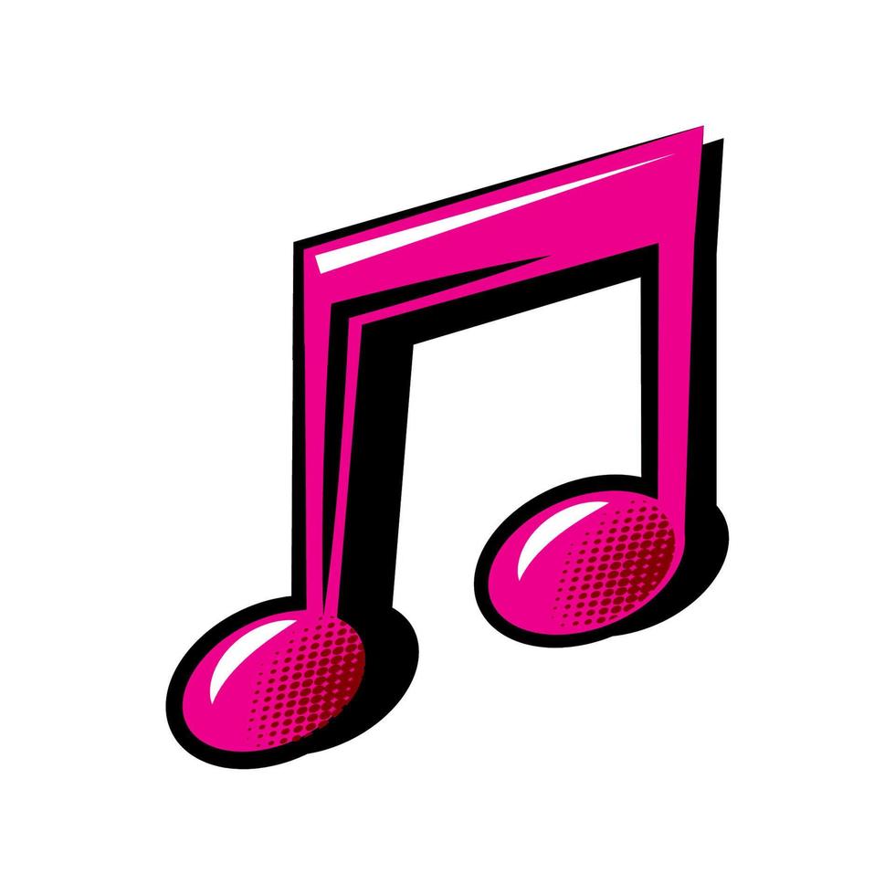music-note-pop-art-10422579-vector-art-at-vecteezy