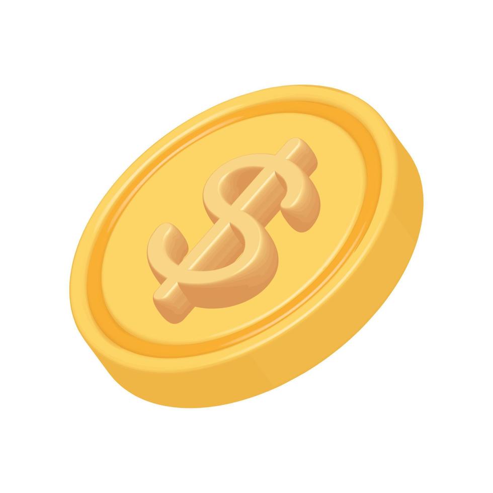 money coin icon vector